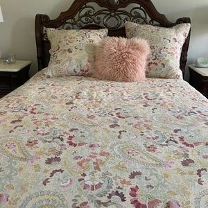 Annie Selke Ines King Duvet Cover and Shams